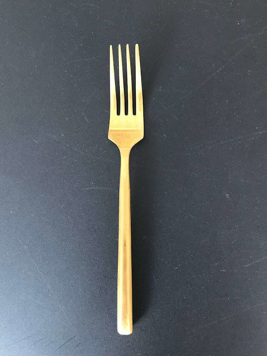 Pennie Inox Table Fork Set Gold 6pcs