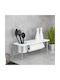 Wenko Επιτραπέζια Βάση Blanco Ξύλινη 55x18x21εκ. Λευκή