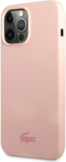 Lacoste Silicone Silicone Back Cover Silicone Glossy Logo (iPhone 13 Pro Max)