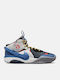 Air Deldon High Basketball Shoes Summit White / Pure Platinum / Indigo Storm