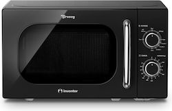 Inventor Microwave Oven with Grill 20lt Black