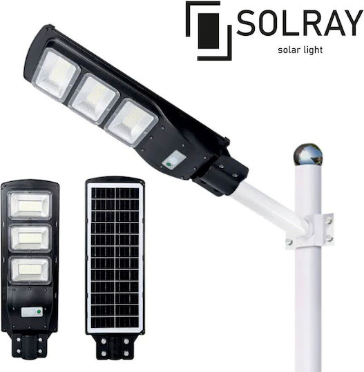 KAL Electronics Street Solar Light 120W with Cold White Light 6500K IP65 25cmx7cmx63cmcm