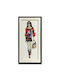 Supergreens Collage Woman With Bag Painting Wooden 50x100cm