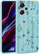 Tech-Protect Garden Back Cover Σιλικόνης Garden Blue (Redmi Note 12 5G)