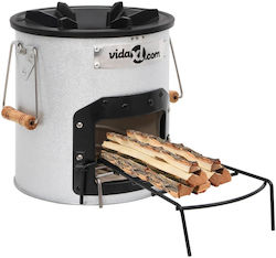 vidaXL Wood Stove for Camping 45x25x26cm