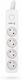 Power Strip 4 Positions with Switch and Cable 1.5m