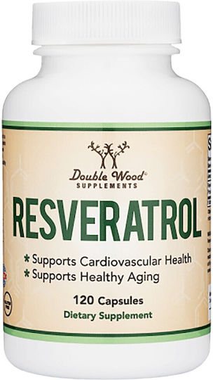 Double Wood Resveratrol 250mg 120 κάψουλες