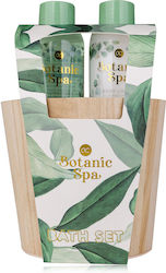 Accentra Botanic Spa Skin Care Set for Moisturizing & Cleaning Body Cleaning with Bubble Bath & Body Cream 2pcs