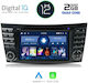 Digital IQ Sistem Audio Auto (W211) - (W219) mod. 2003-2009 (Bluetooth/USB/AUX/WiFi/GPS/Apple-Carplay/Partitură) cu Ecran Tactil 7"