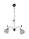 Epiplo-Fos Kronleuchter 2xE14 Ø60cm Silber 0500058