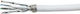 LogiLink SF/FTP Cat.7 (10Gbps) Καλώδιο Δικτύου Ethernet χωρίς ακροδέκτες 100m Λευκό