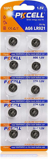 Pkcell Batterien Alkalisch für Uhren LR69 1.5V 10Stück