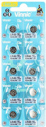 Vinnic Μπαταρίες Silver Oxide SR48 10τμχ