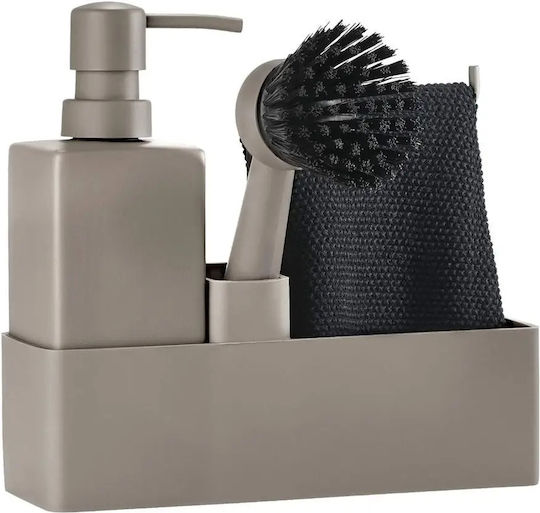 Zone Denmark Dispenser Bucătărie Plastic Taupe