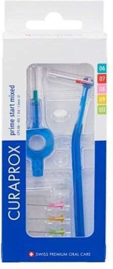 Curaprox Prime Start Spare Parts for Interdental Brushes with Handle 06-011 5 Pieces