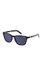 Levi's Men's Sunglasses with Black Plastic Frame and Blue Mirror Lens LV5027/S 807/XT