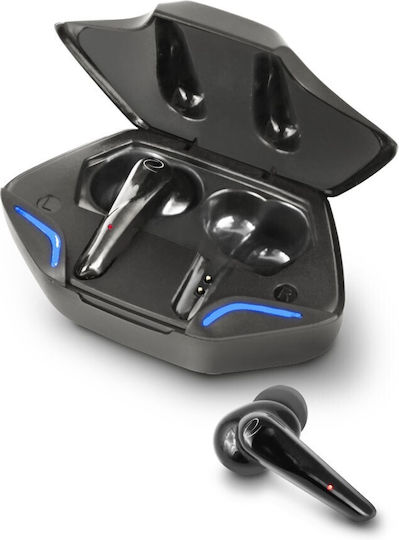 Esperanza EH231K In ear Bluetooth хендсфри Слушалки с Кутийка за Зареждане Черен