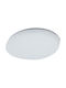 Geyer Outdoor Ceiling Flush Mount with Integrated LED in White Color 125810