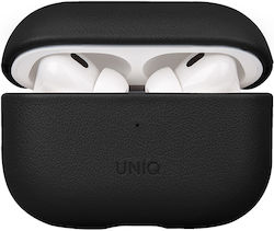 Uniq Terra Leather Case Dallas Black for Apple AirPods Pro 2