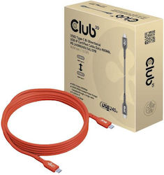 Club3D USB 2.0 USB-C männlich - USB-C 240W 4m (CAC-1515)