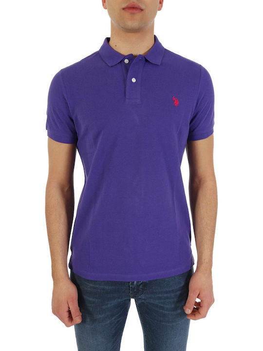 U.S. Polo Assn. Polo T-shirt Μωβ