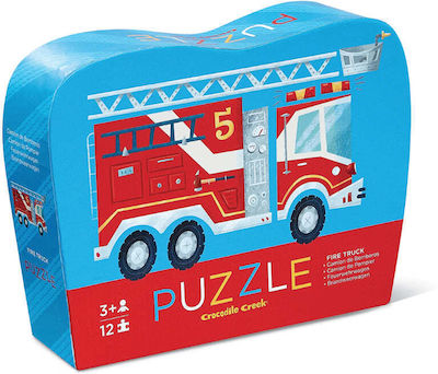 Kids Puzzle Fire Truck for 3++ Years 12pcs Crocodile Creek