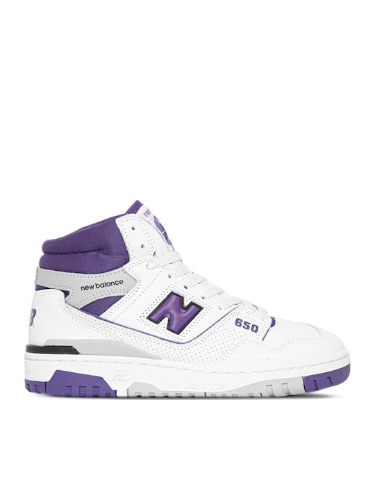 New Balance 650 Ανδρικά Sneakers Λευκά