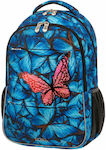 Polo Gem School Bag Backpack Junior High-High School in Blue color 25lt