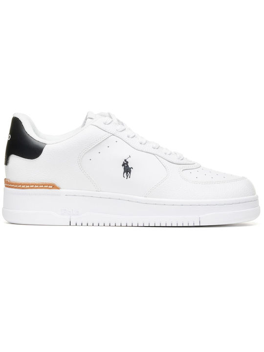 Ralph Lauren Masters Court Ανδρικά Sneakers Λευκά