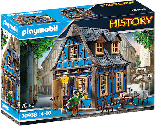 Playmobil History Blue Medieval House for 4-10 years