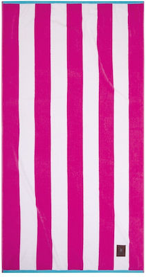 Greenwich Polo Club 3817 Beach Towel Cotton Fuchsia 170x90cm.