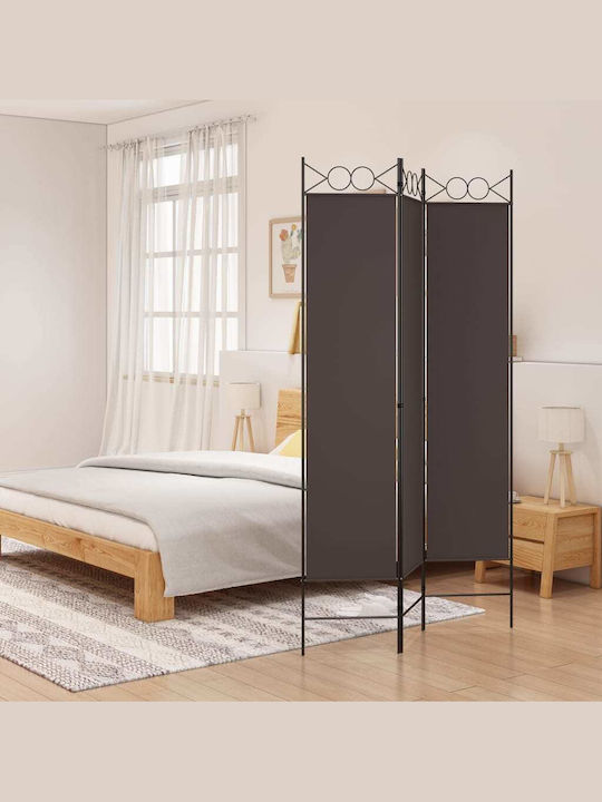 vidaXL Decorativ Paravan Tesatura cu 3 Panouri ...