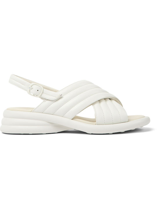 Camper Leather Women's Sandals White