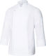Velilla Coat Chef 100% Cotton made Unisex White with Long Sleeve