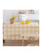 Nef-Nef Homeware Τραπεζομάντηλο Βαμβακερό Αλέκιαστο Henry Yellow 140x180εκ.