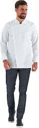 Lafont Coat Chef 100% Cotton made White with Long Sleeve Lemongrass