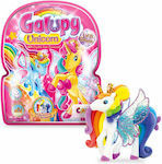 Craze Miniature Toy Galupy Unicorn 9cm. (Various Designs/Assortments of Designs) 1pc