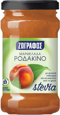 Ζωγράφος Jam with Ροδάκινο Sugar Free with Στέβια 330gr