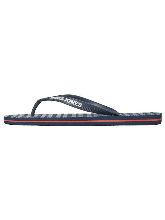 Jack & Jones Ανδρικά Flip Flops Μπλε