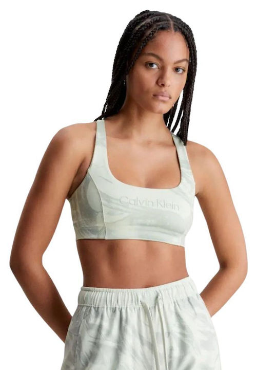 Calvin Klein Frauen Sport-BHs Sport-BH Grün