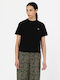 Oakport Γυναικείο T-shirt Μαύρο