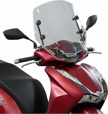 Fabbri Motorcycle Windshield & Windscreen Tinted Visor for Honda SH 350 3438/LS