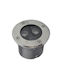 Elmark LED Floor Spot 3W with Warm White Light IP67 Gray