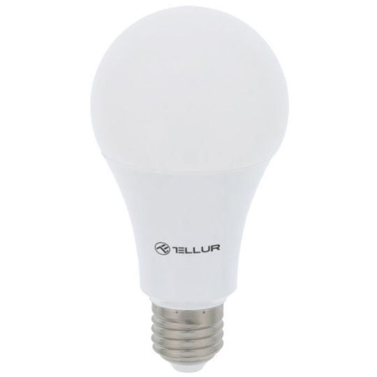Tellur Smart Λάμπα LED 10W για Ντουί E27 Ρυθμιζόμενο Λευκό 1000lm Dimmable