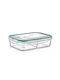 Chios Hellas Microwave Plastic Lunch Box Transparent 1000ml