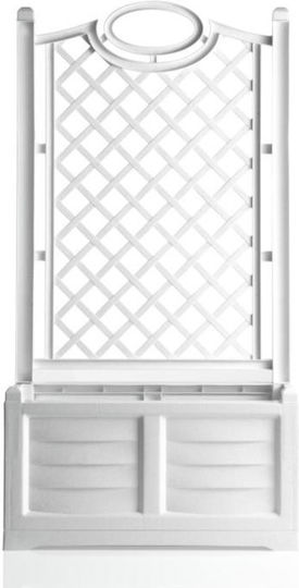 Bama Separe Planter Box Plastic Alb 80x42.5x150cm.