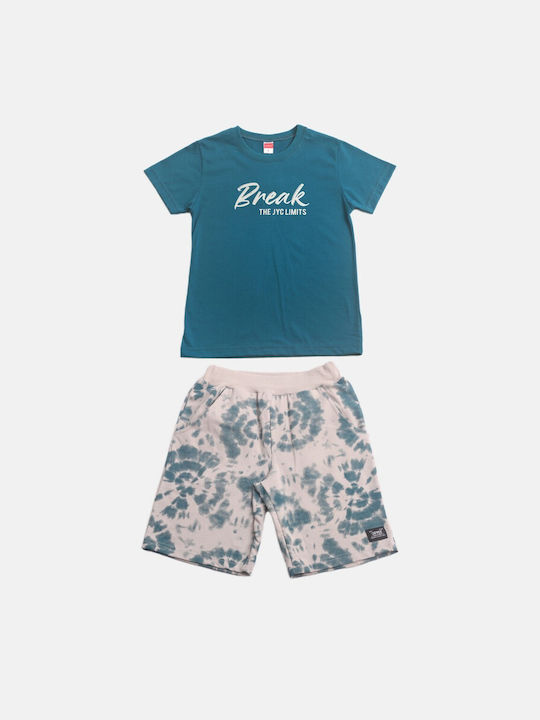 Joyce Kids Set with Shorts Summer 2pcs Blue