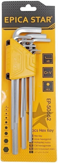 Epica Star Set 9 Allen Wrenches L