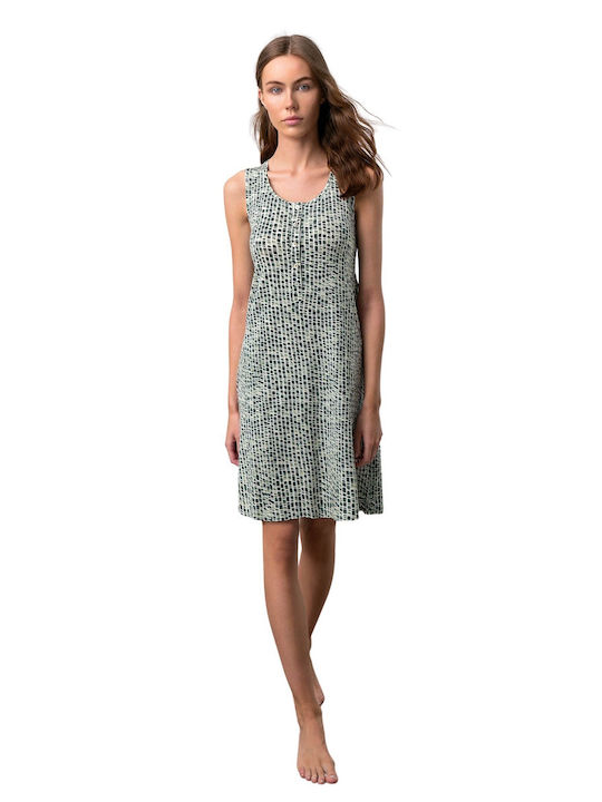 Vamp Summer Women's Nightdress Green Emerald