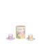 Etoile Set Căni Espresso De ceramică Multicolore 2buc